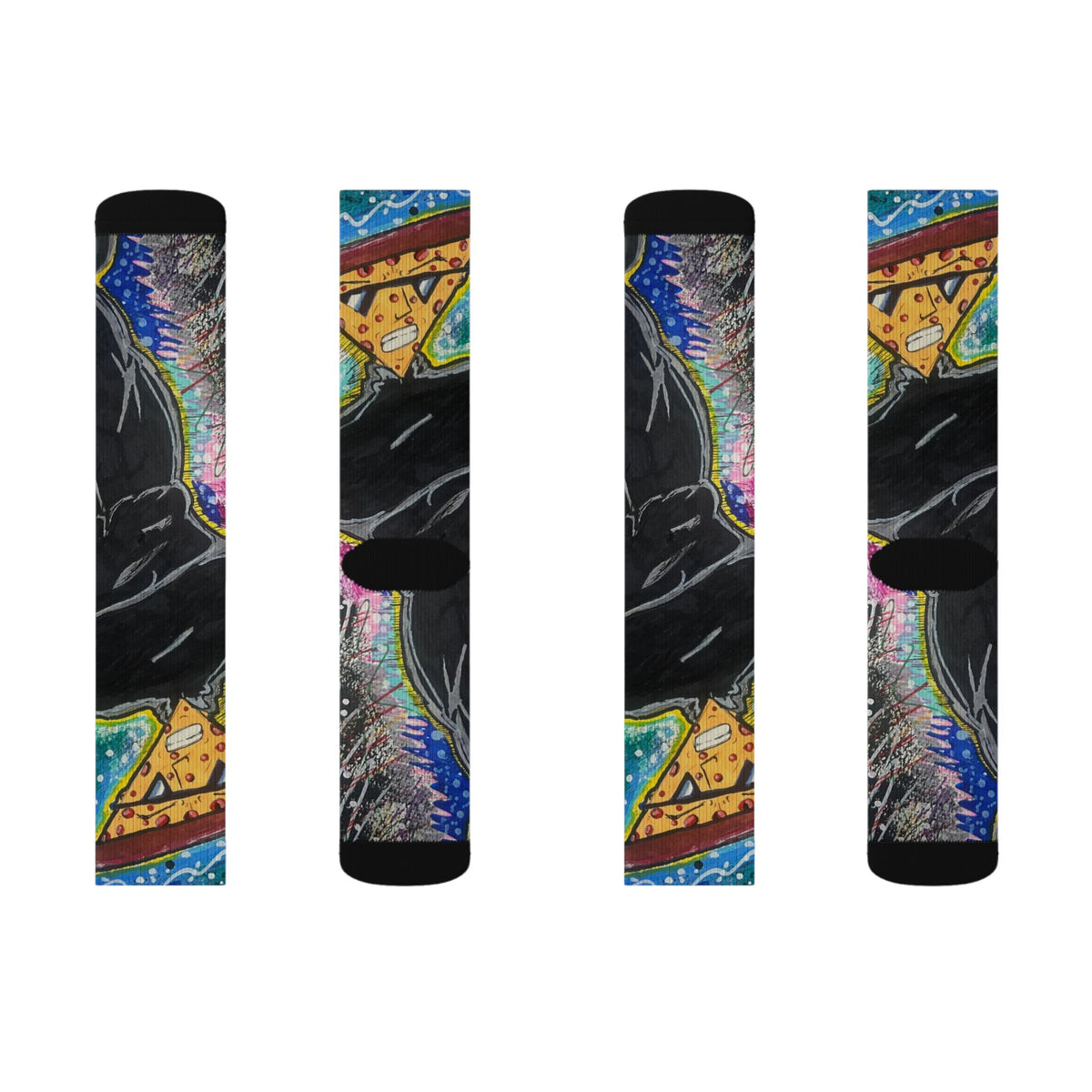 Cosmic Pepperoni Socks