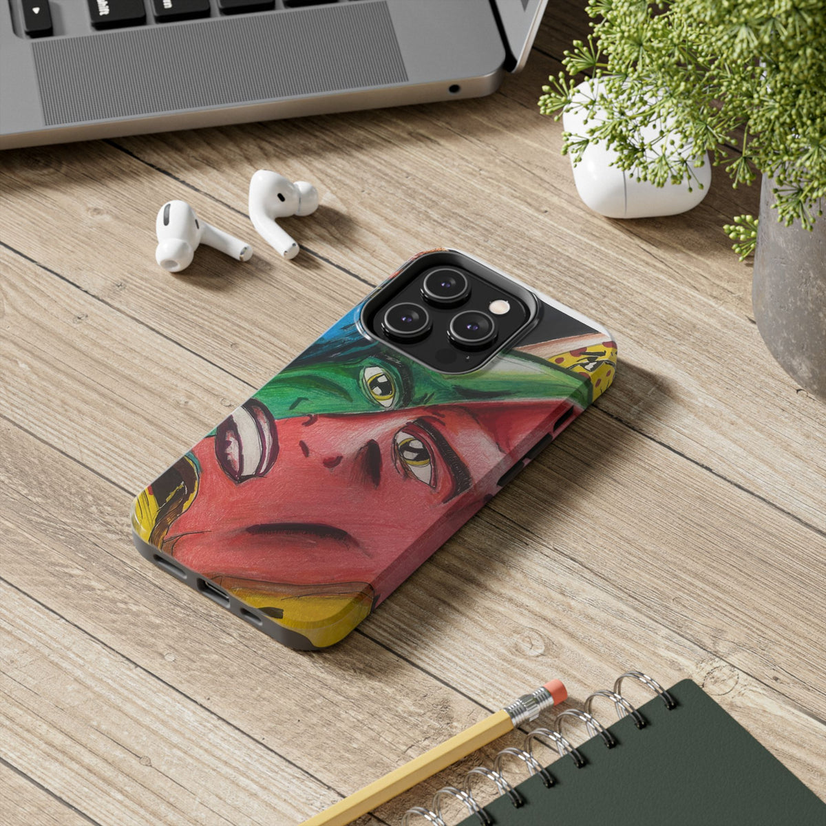 Abstract Emotions iPhone case