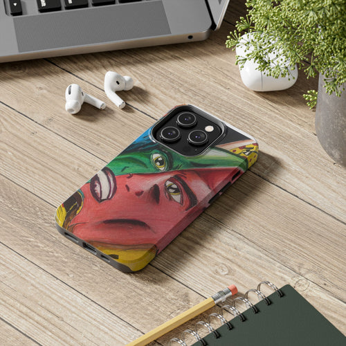 Abstract Emotions iPhone case