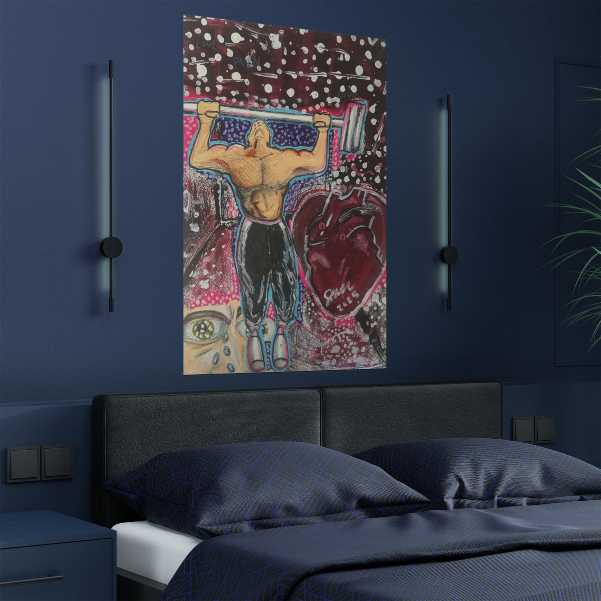 "Love, Gain and Pain" Poster