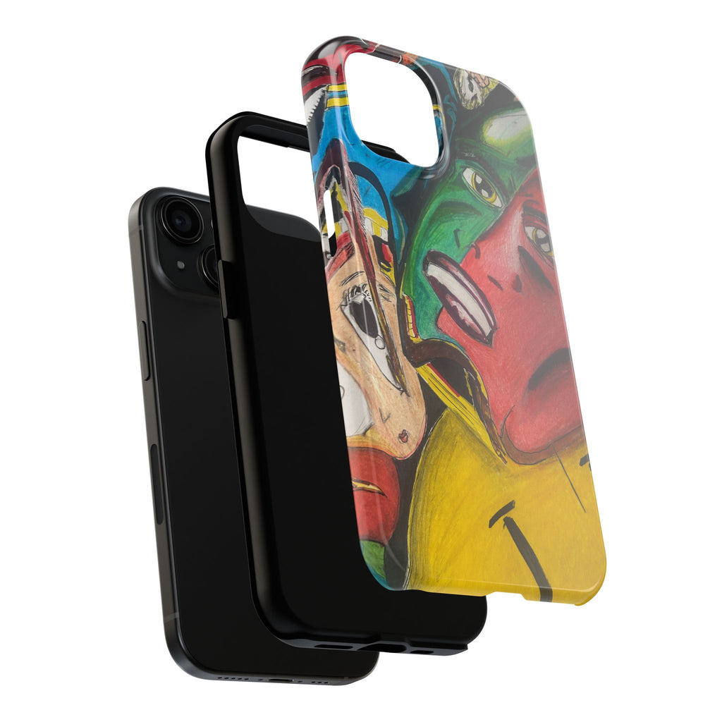 Abstract Emotions iPhone case