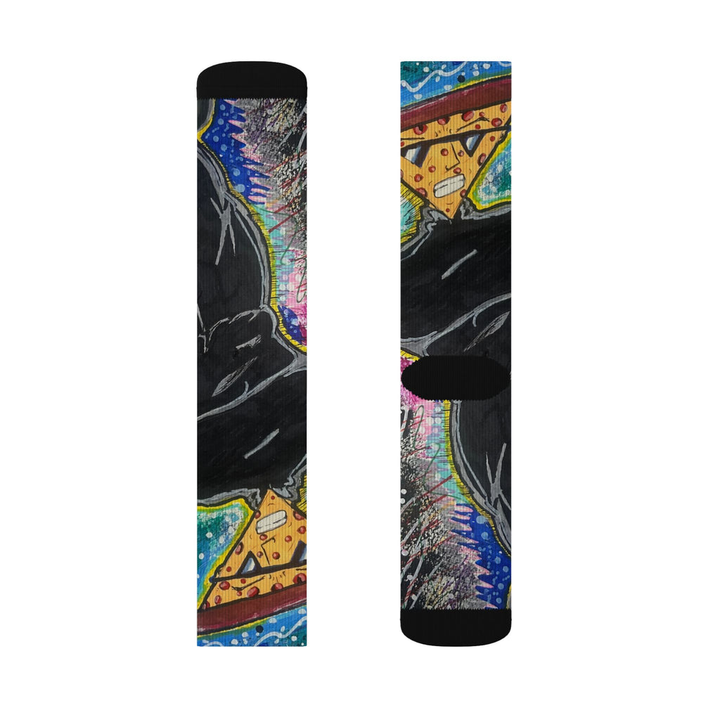 Cosmic Pepperoni Socks