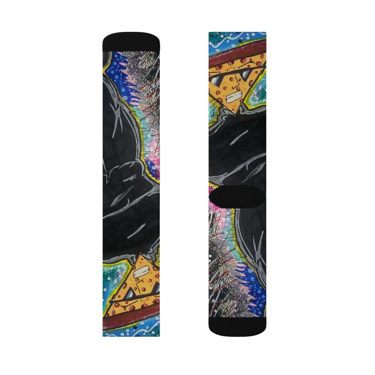 Cosmic Pepperoni Socks