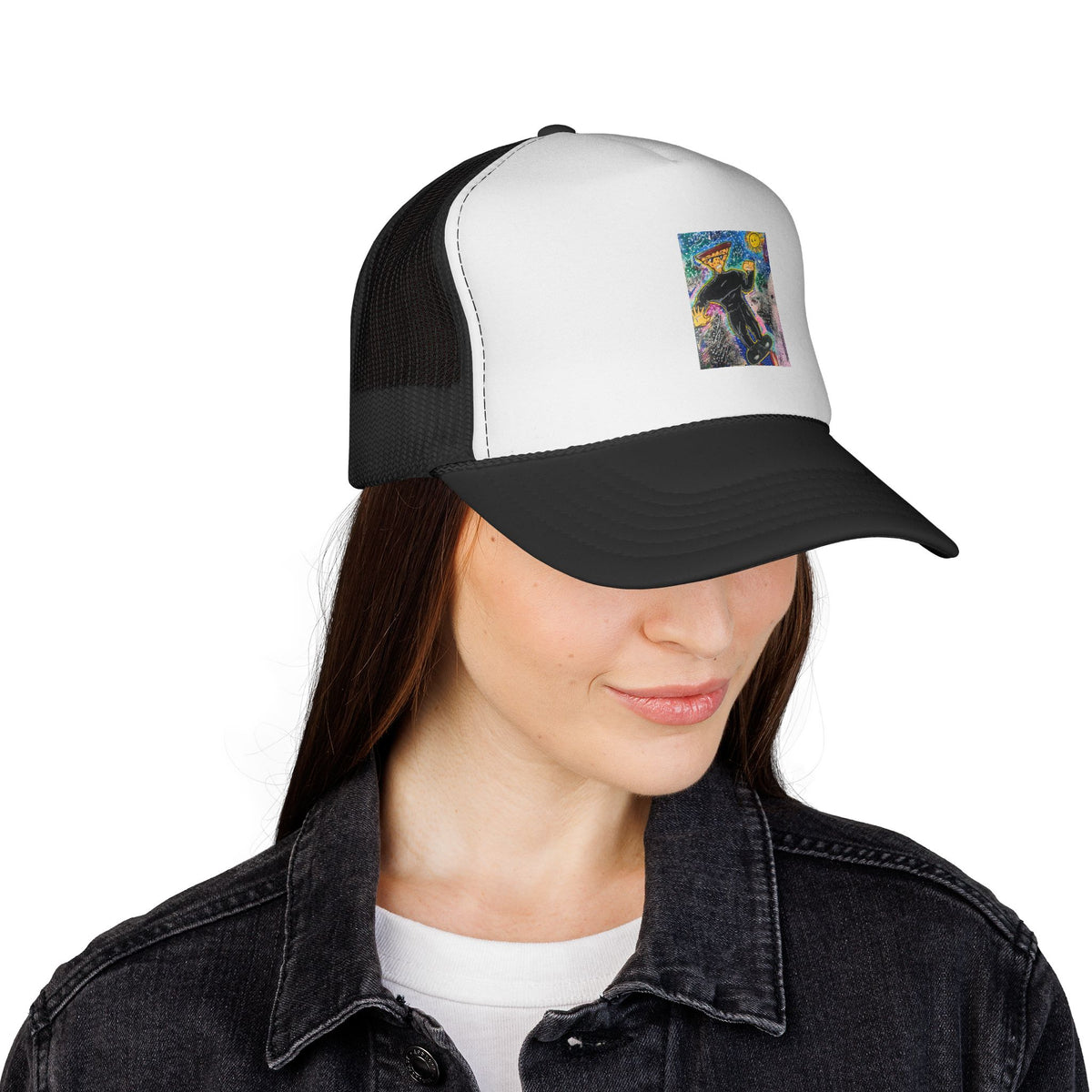 Cosmic Pepperoni trucker hat