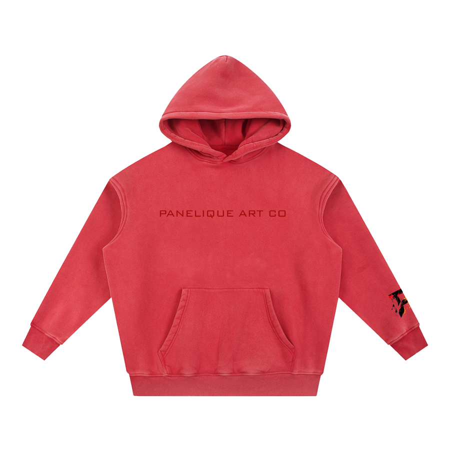 Panelique Snow Wash Fleece Hoodie