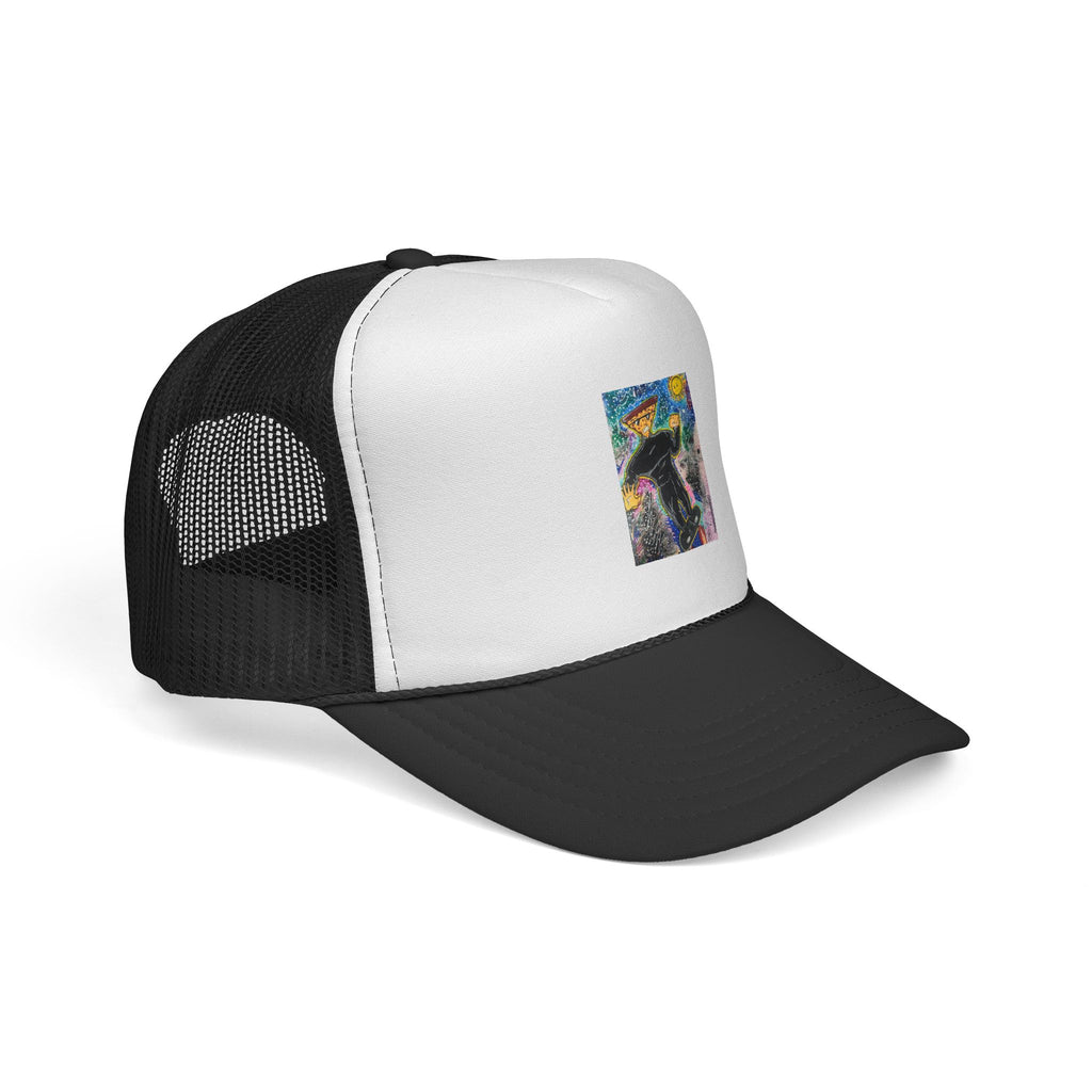 Cosmic Pepperoni trucker hat