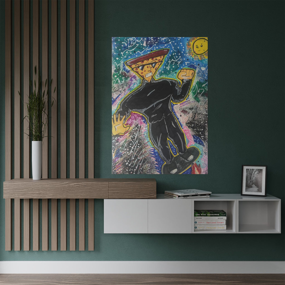 “Cosmic Pepperoni” Poster