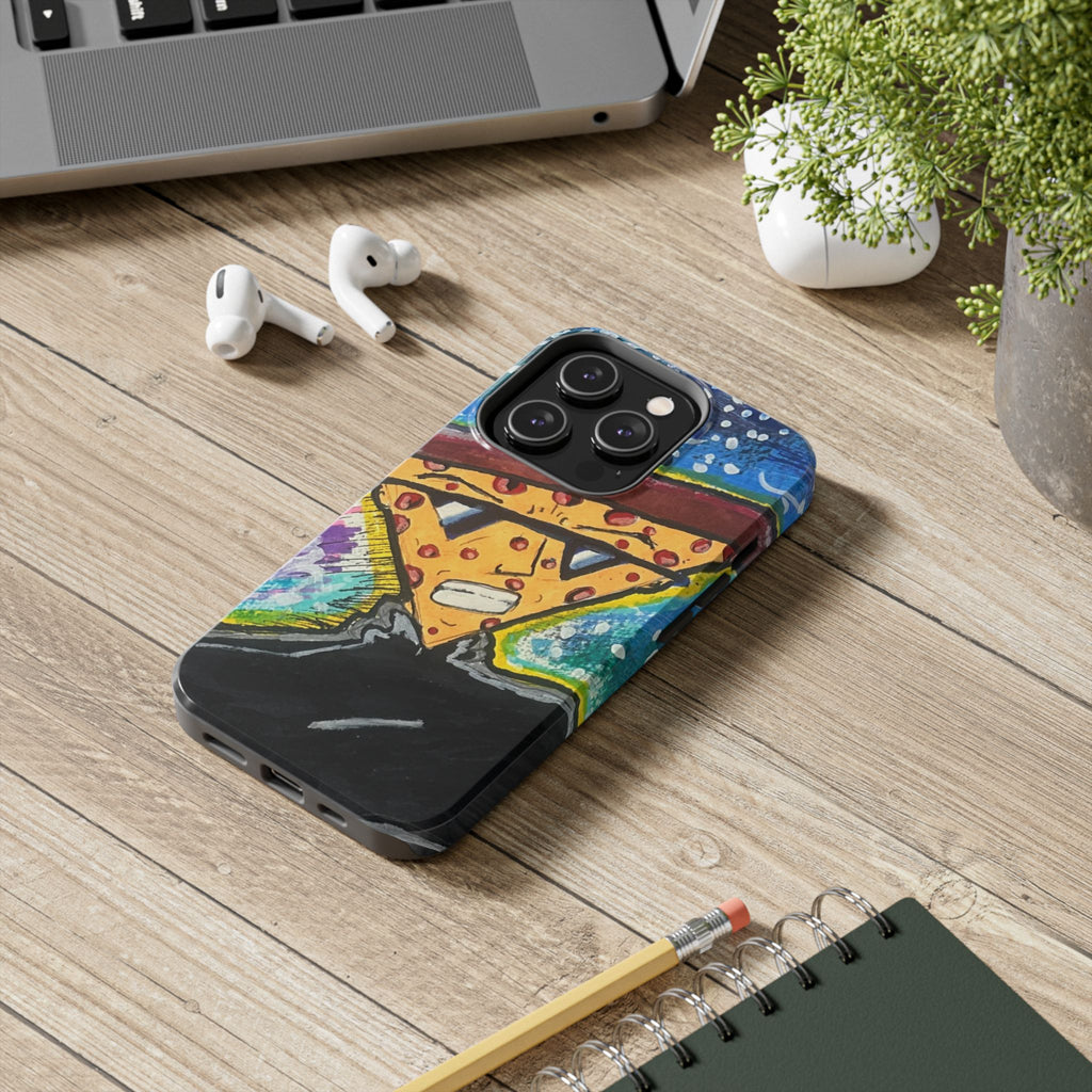 Cosmic Pepperoni iPhone case