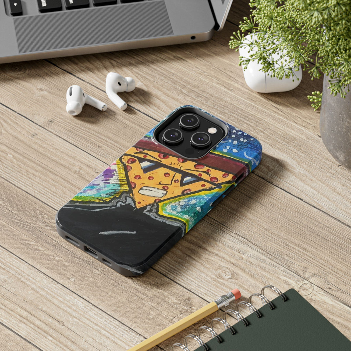 Cosmic Pepperoni iPhone case