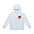 Panelique P logo Zip Up Hoodie