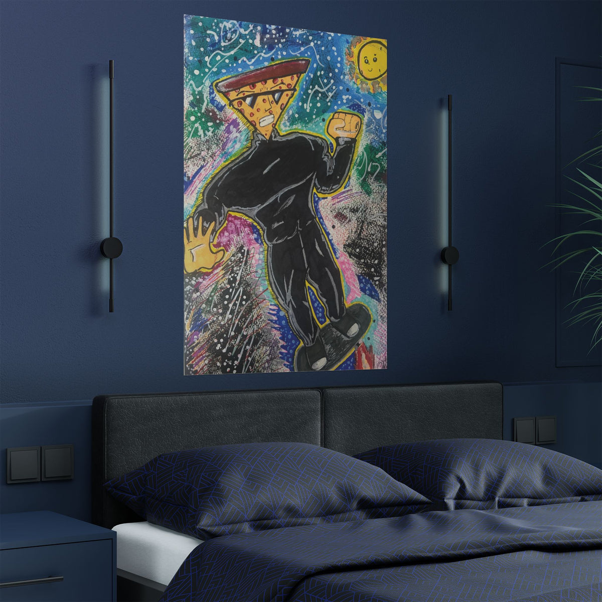 “Cosmic Pepperoni” Poster