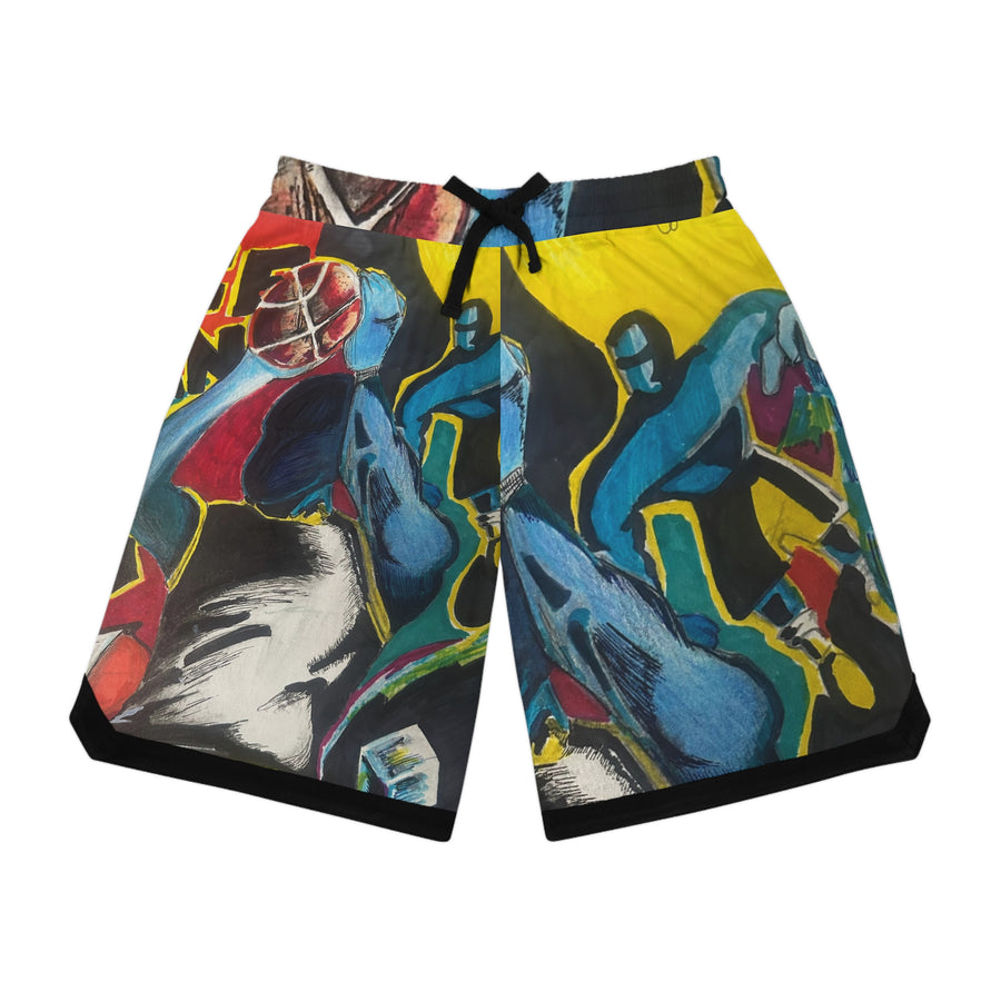 Ice Man Basketball Shorts