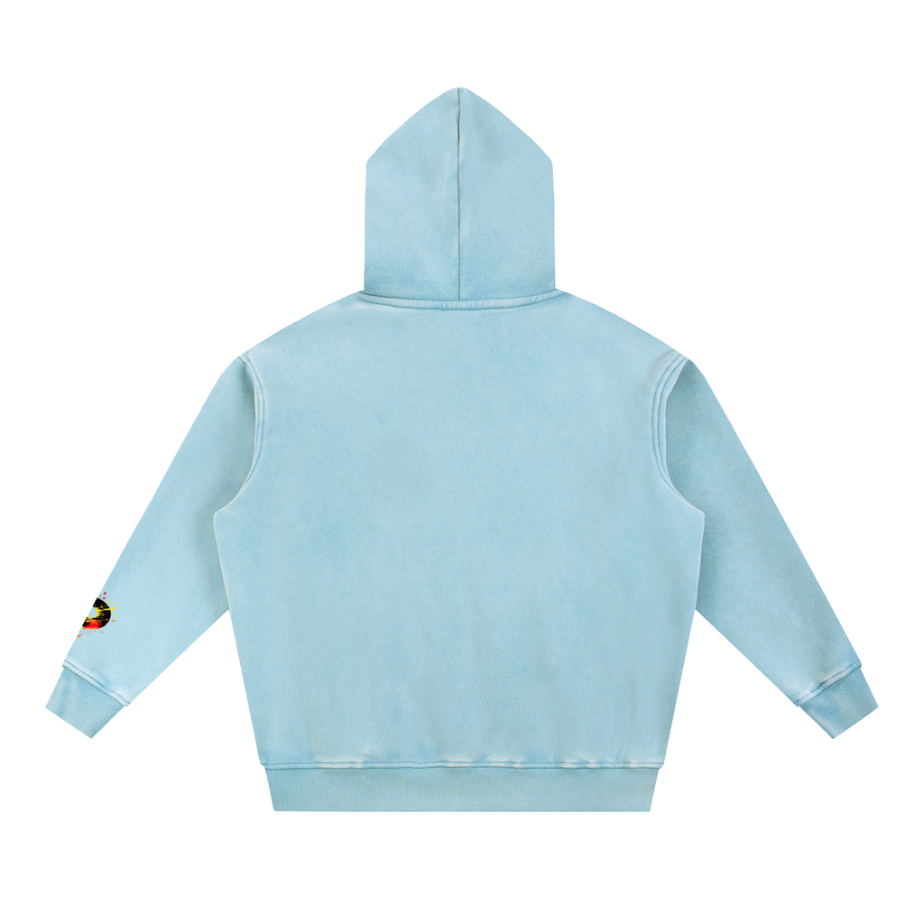 Panelique Snow Wash Fleece Hoodie