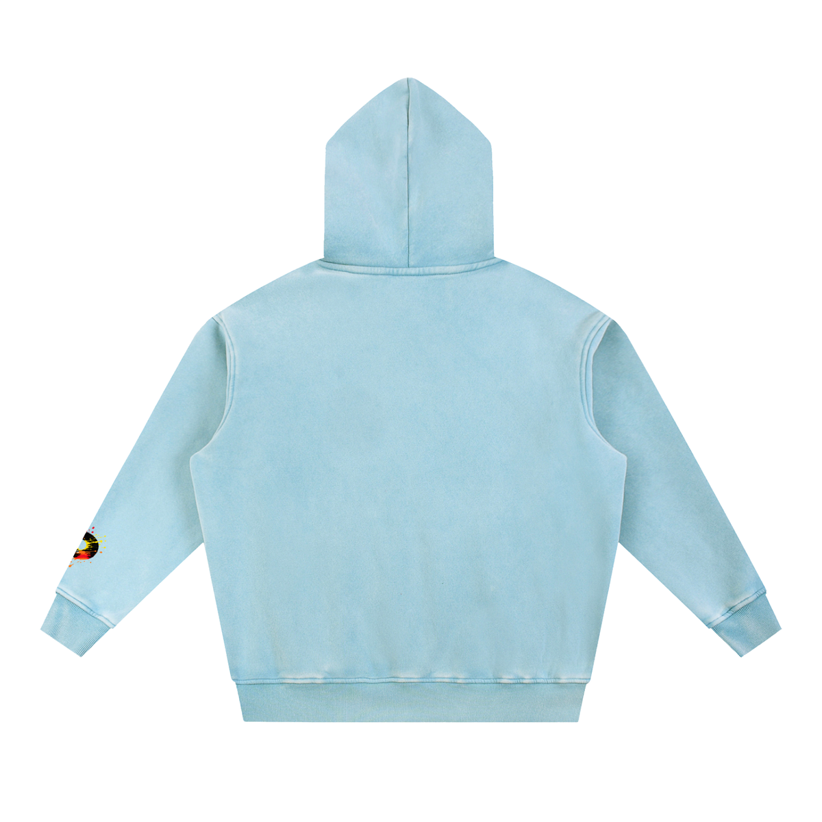 Panelique Snow Wash Fleece Hoodie