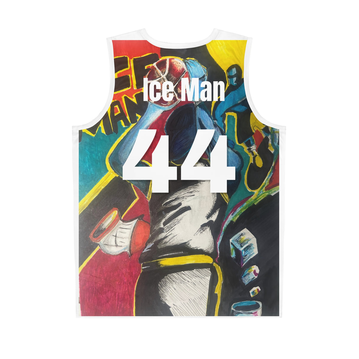Ice Man Basketball Jersey