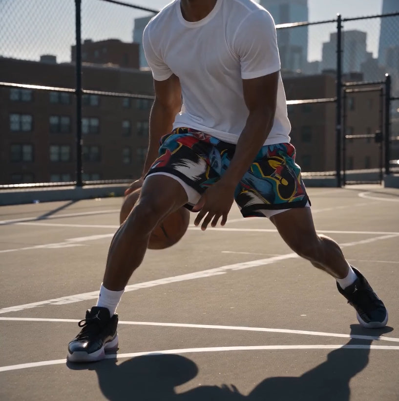 Ice Man Basketball Shorts