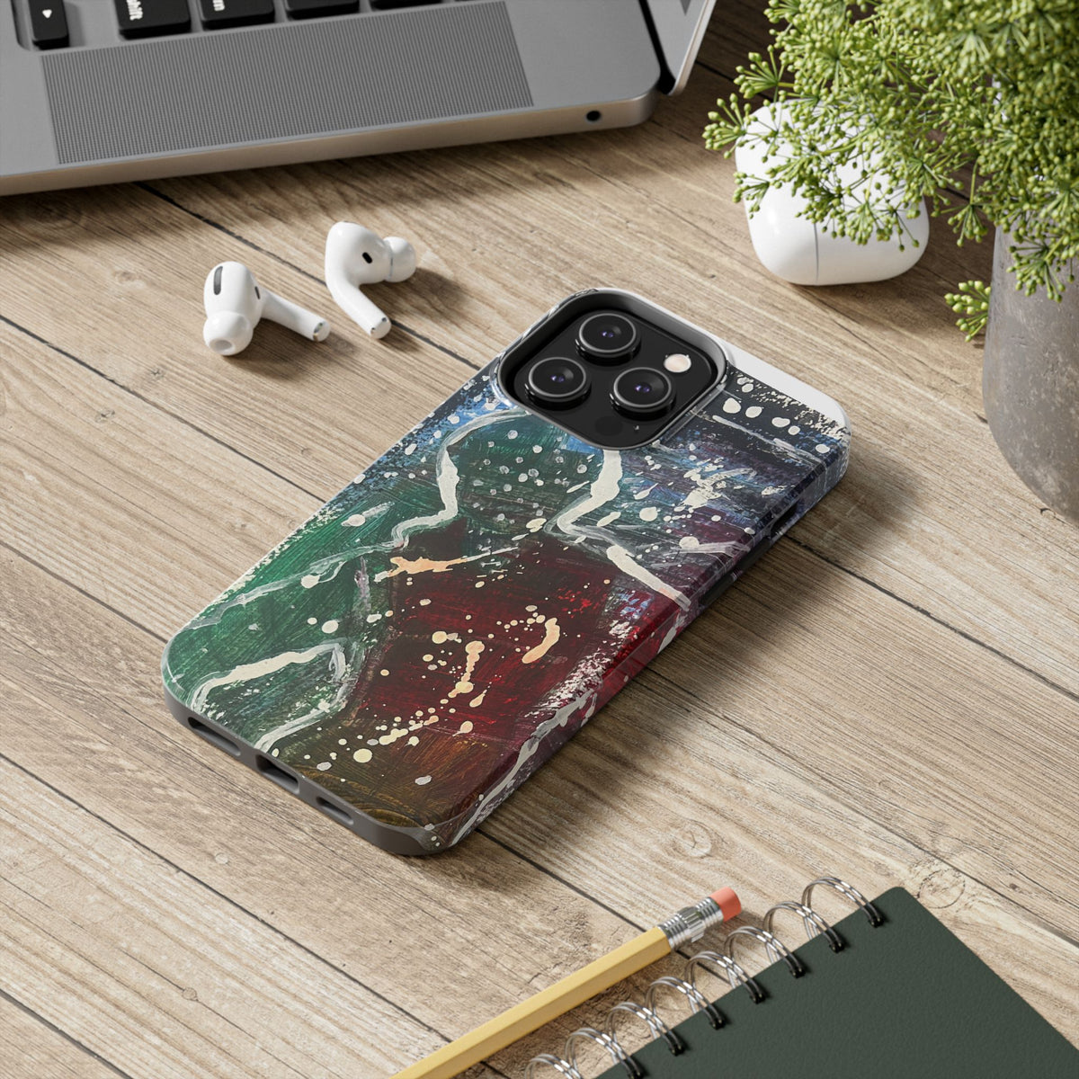 Cold Enigma iPhone case