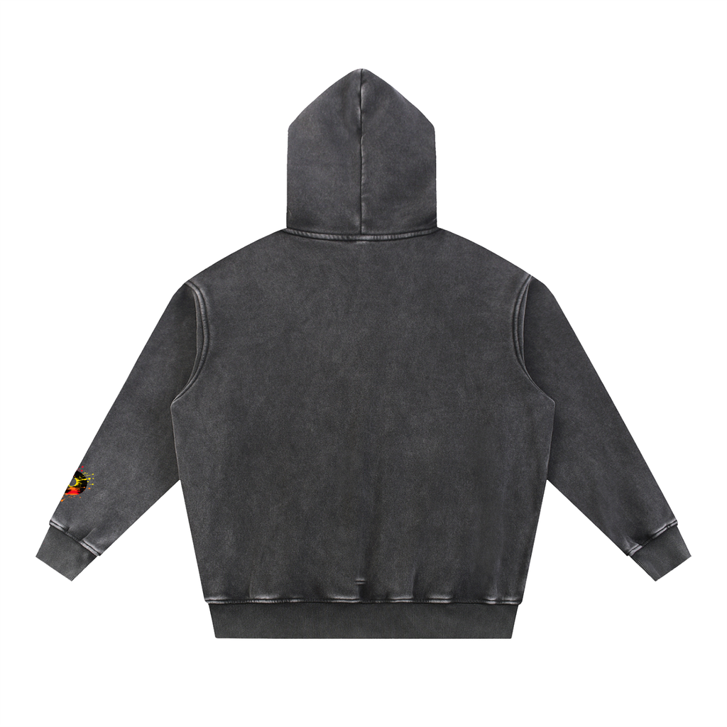 Panelique Snow Wash Fleece Hoodie