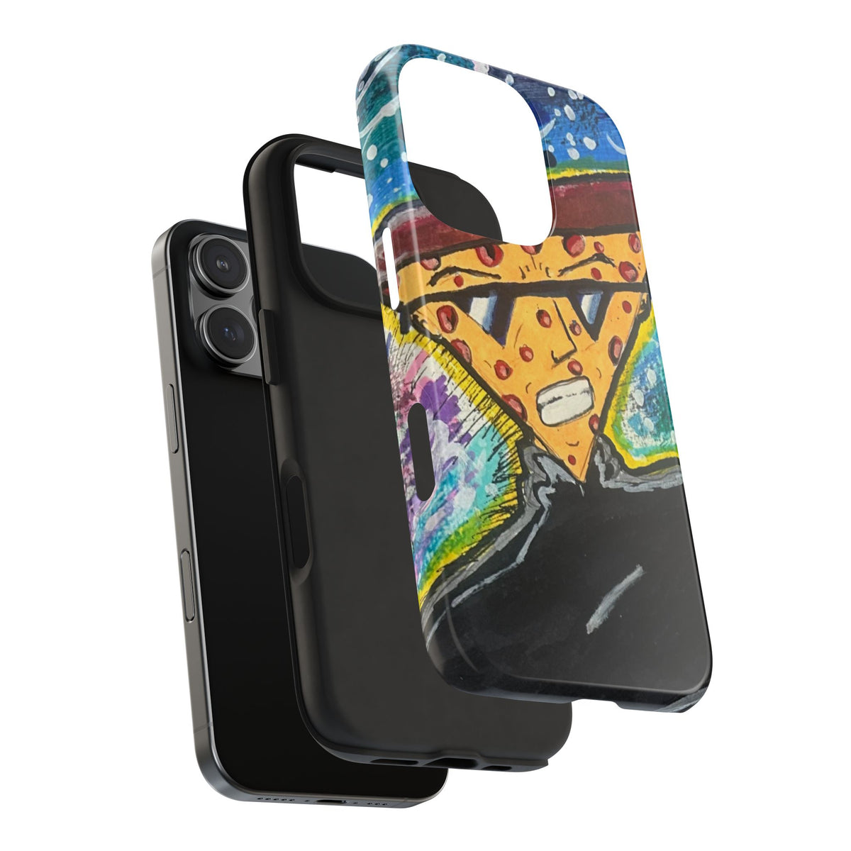 Cosmic Pepperoni iPhone case