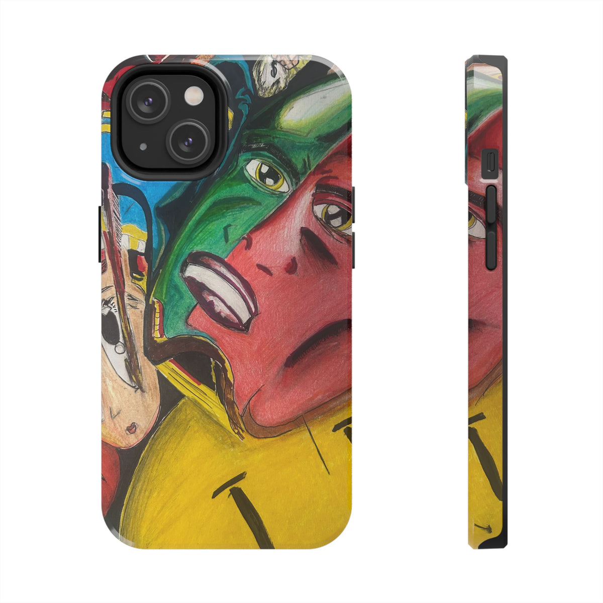 Abstract Emotions iPhone case