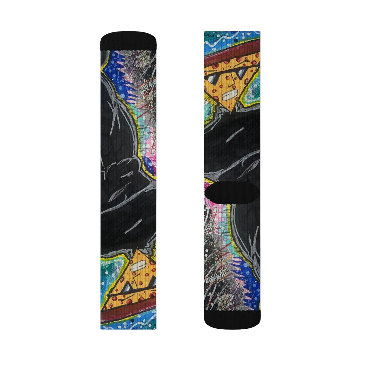 Cosmic Pepperoni Socks