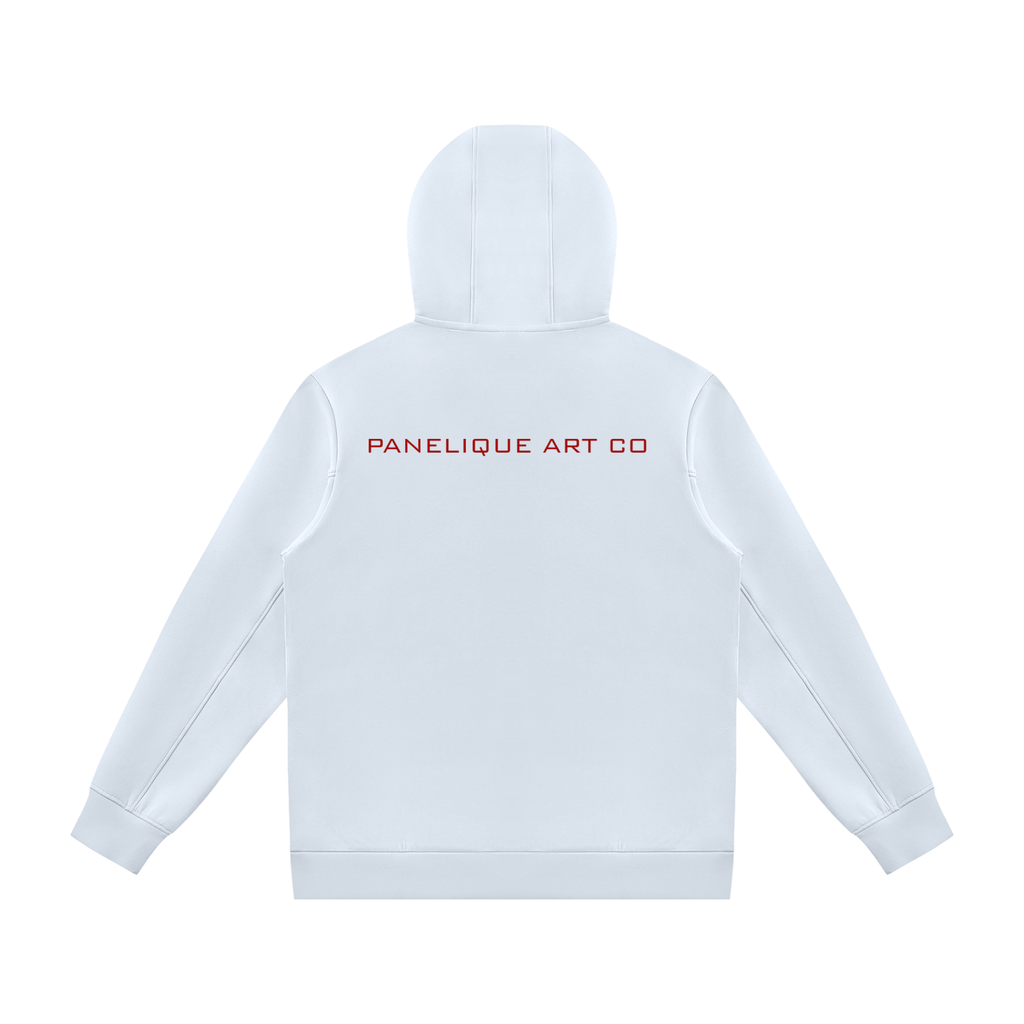 Panelique P logo Zip Up Hoodie