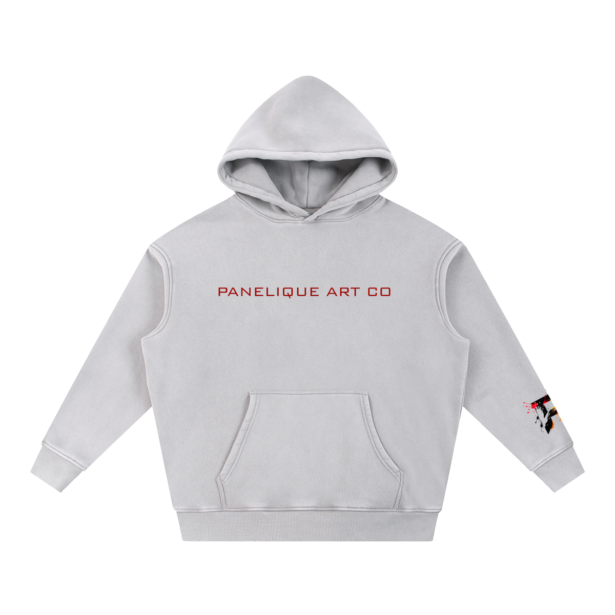 Panelique Snow Wash Fleece Hoodie
