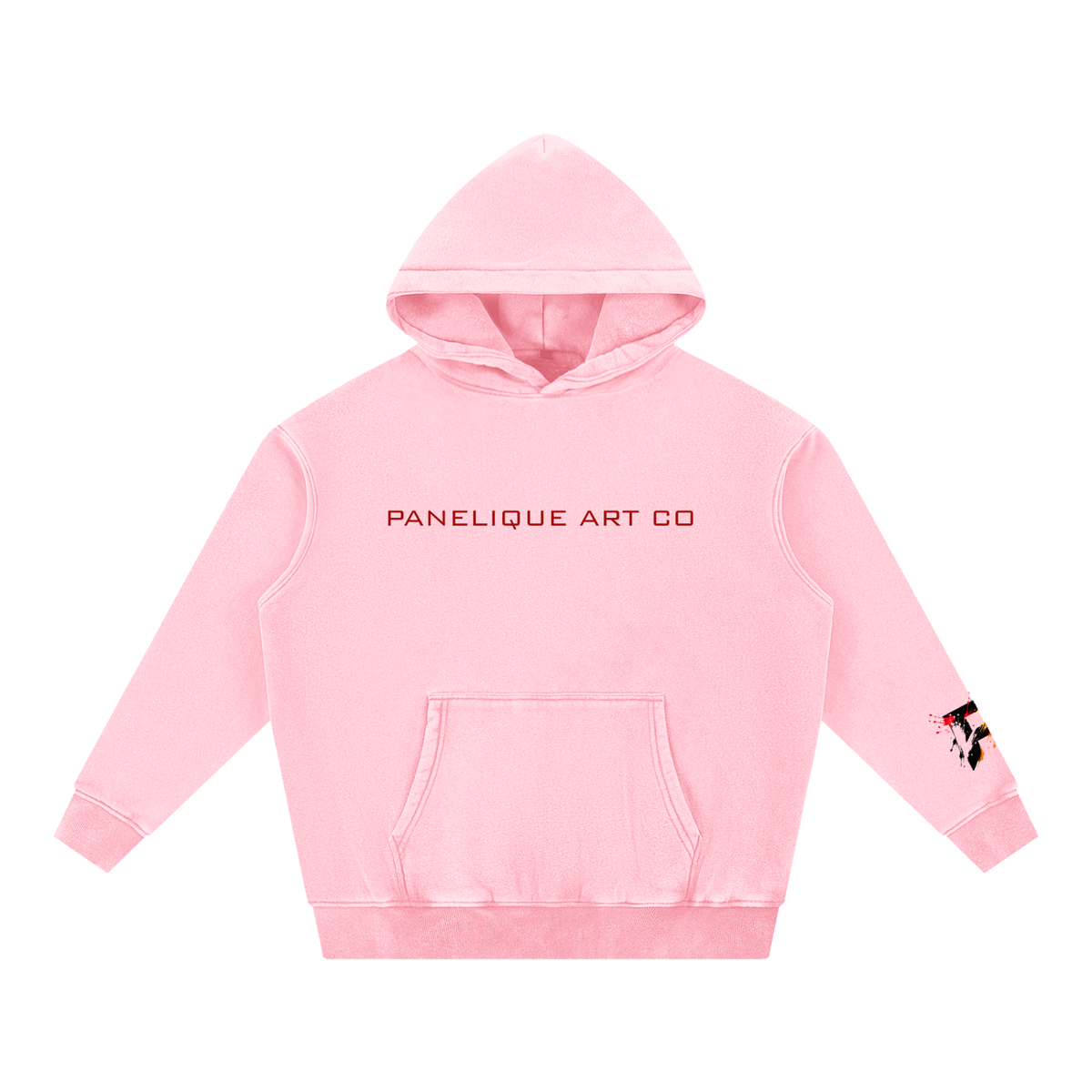 Panelique Snow Wash Fleece Hoodie