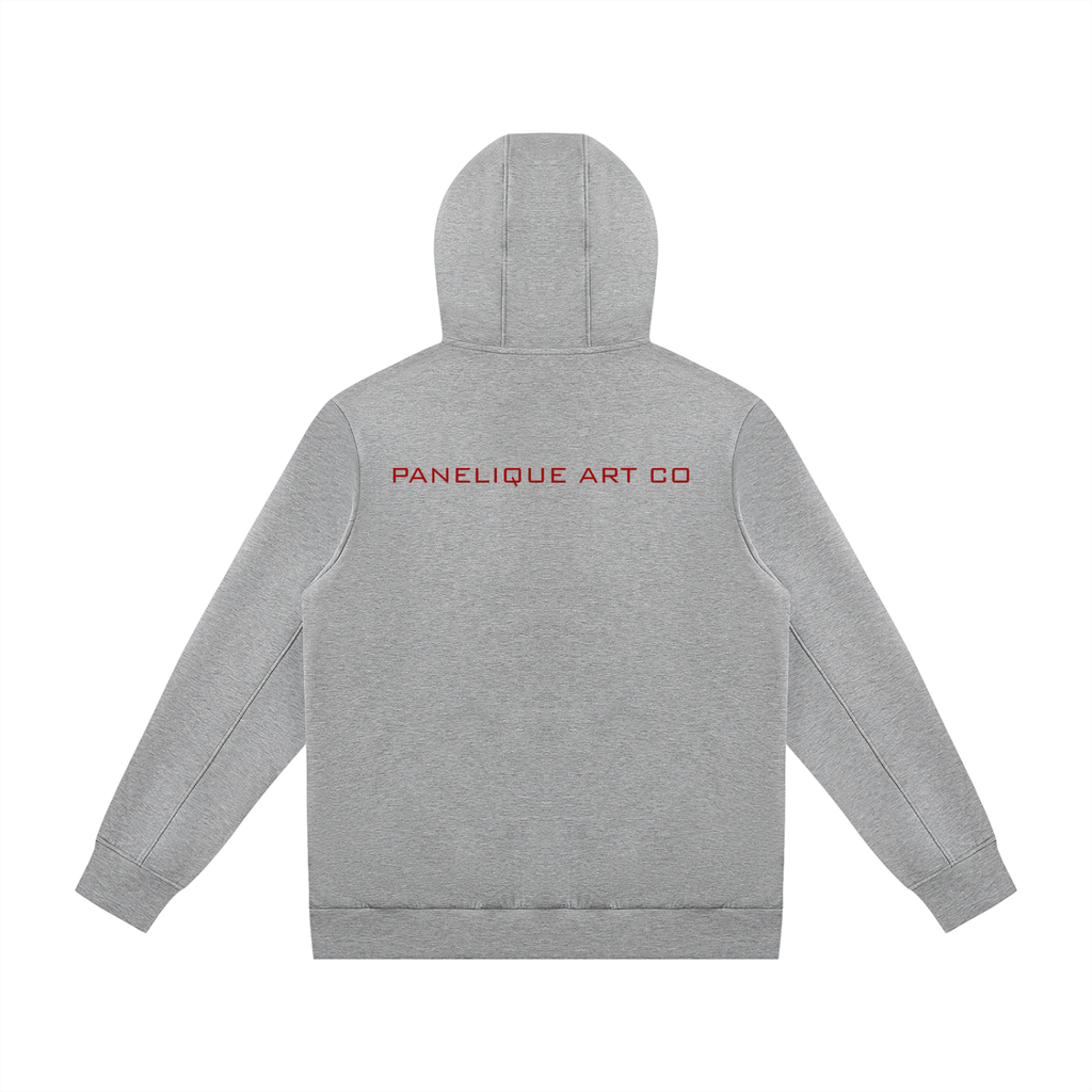 Panelique P logo Zip Up Hoodie