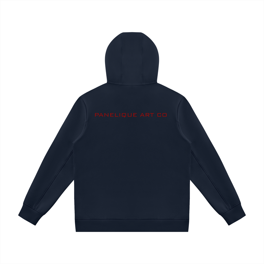 Panelique P logo Zip Up Hoodie