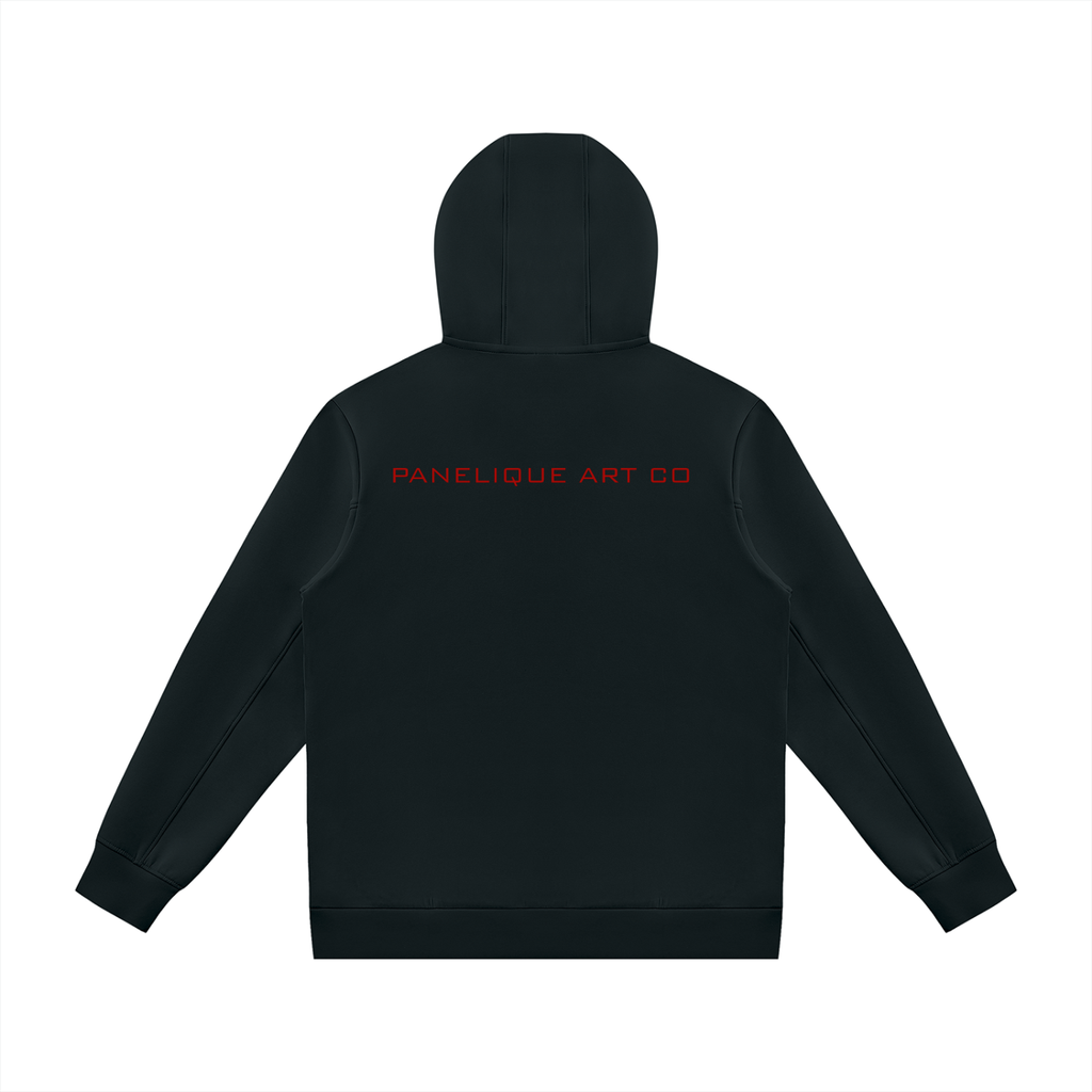 Panelique P logo Zip Up Hoodie